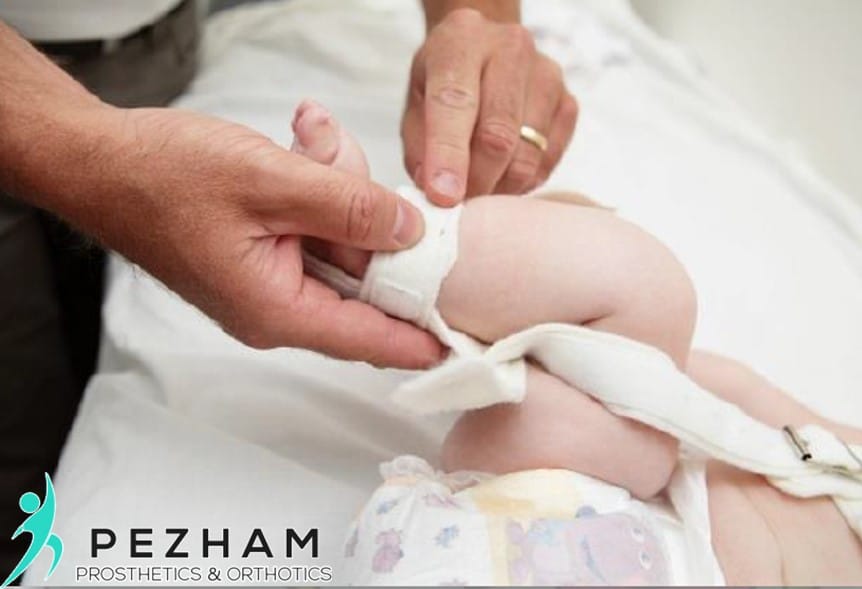 نحوه بستن پاولیک هارنس در نوزادان